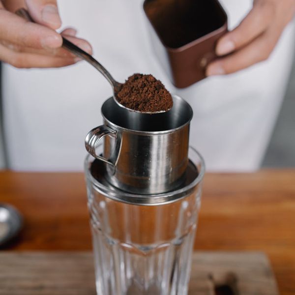 Person smiling peacefully after a gentle exercise session, feeling refreshed.